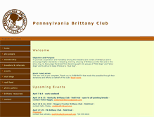 Tablet Screenshot of pabrittanyclub.org